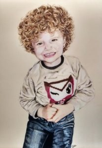 portrait-dessin-d-après-photo-enfant