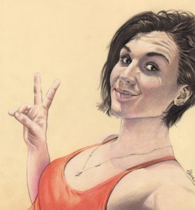 portrait-individuel-dessin-d-après-photo-jeune-femme-2