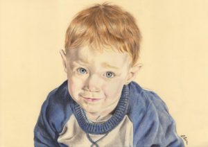 portrait-dessin-d-après-photo-enfant-petit-garçon-1