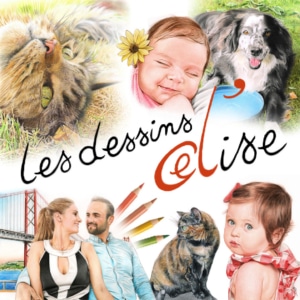 Les dessins d'Elise portraits personnalisés